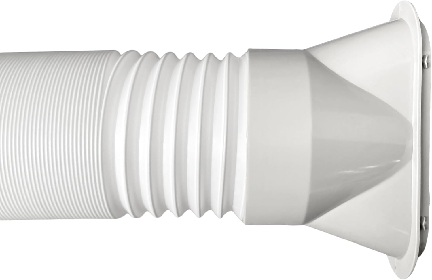 5.1 inch Air Conditioner Portable Exhaust Hose coupler, Window Sealing Plate Vent Tube Connector Adapter Portable AC Unit Exhaust Hose Coupler Connector for Air Conditioning Exhaust Port