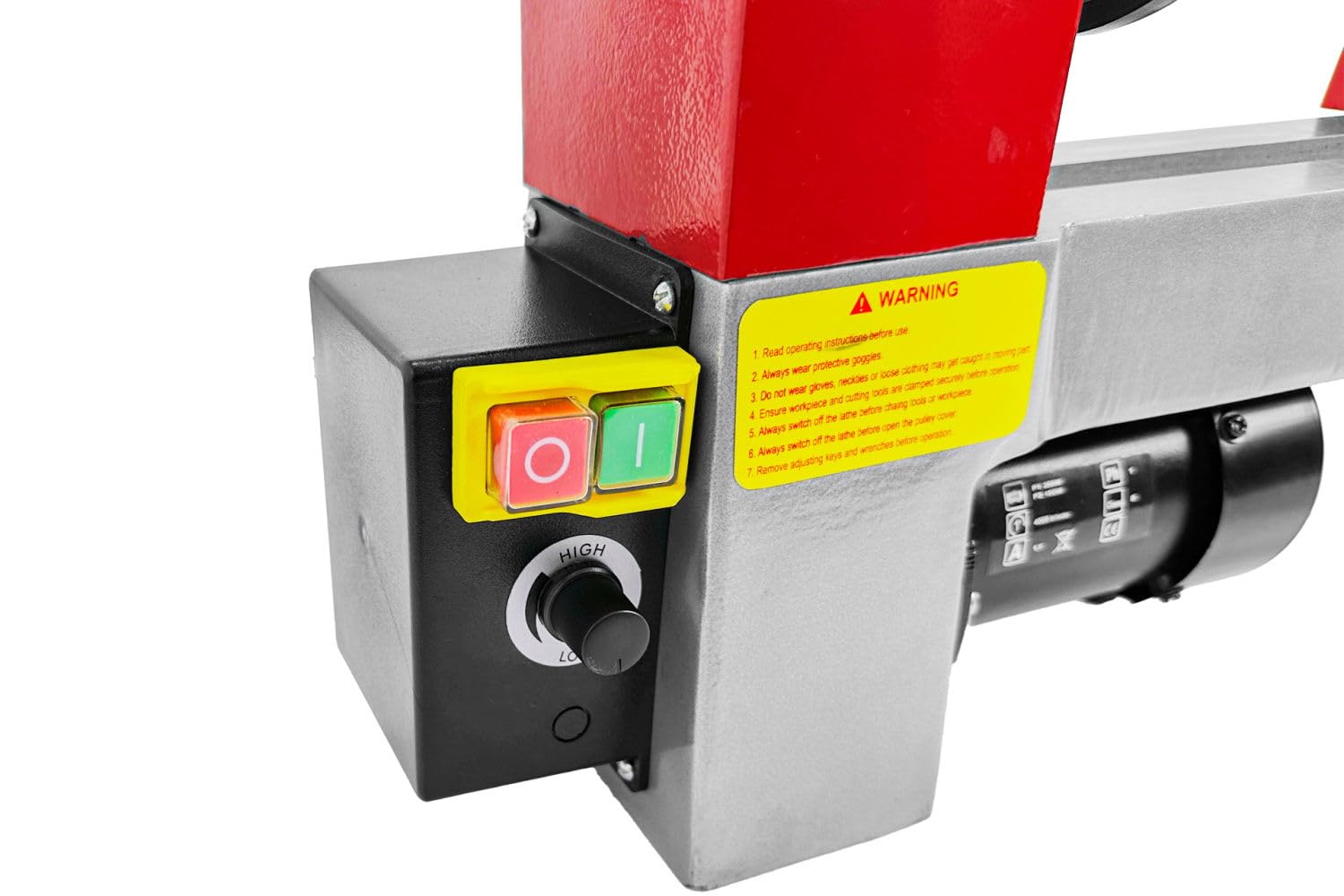 PAULIMOT Drechselbank DM300-V, 330 mm Spitzenweite, 250 Watt Motor
