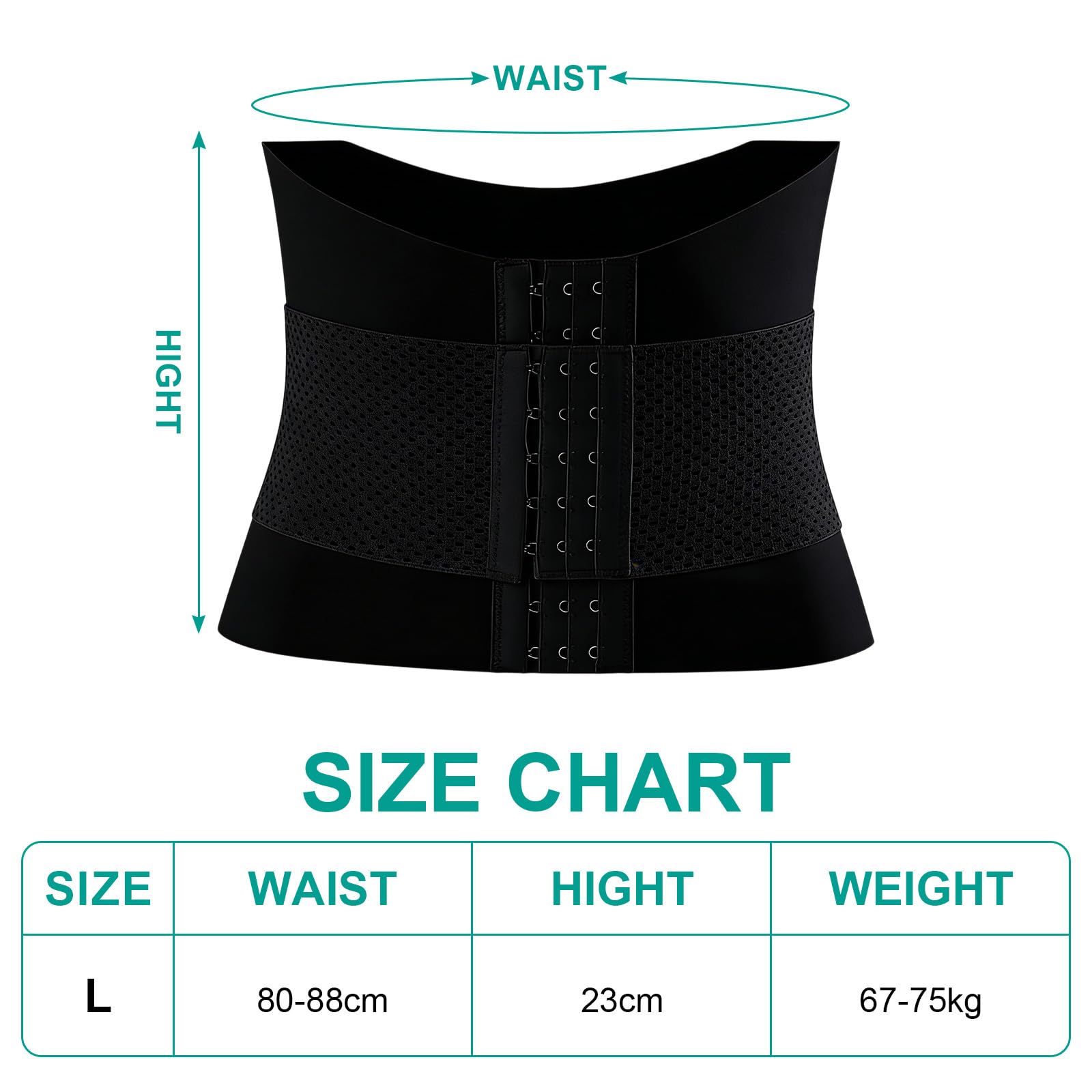 Fascia Addominale Dimagrante Pancia Regolabile, Pancera Dimagrante e Snellente Cintura Pancia, Post-Parto Cintura Modellante, Cintura Pancia Piatta Sport Waist Trainer