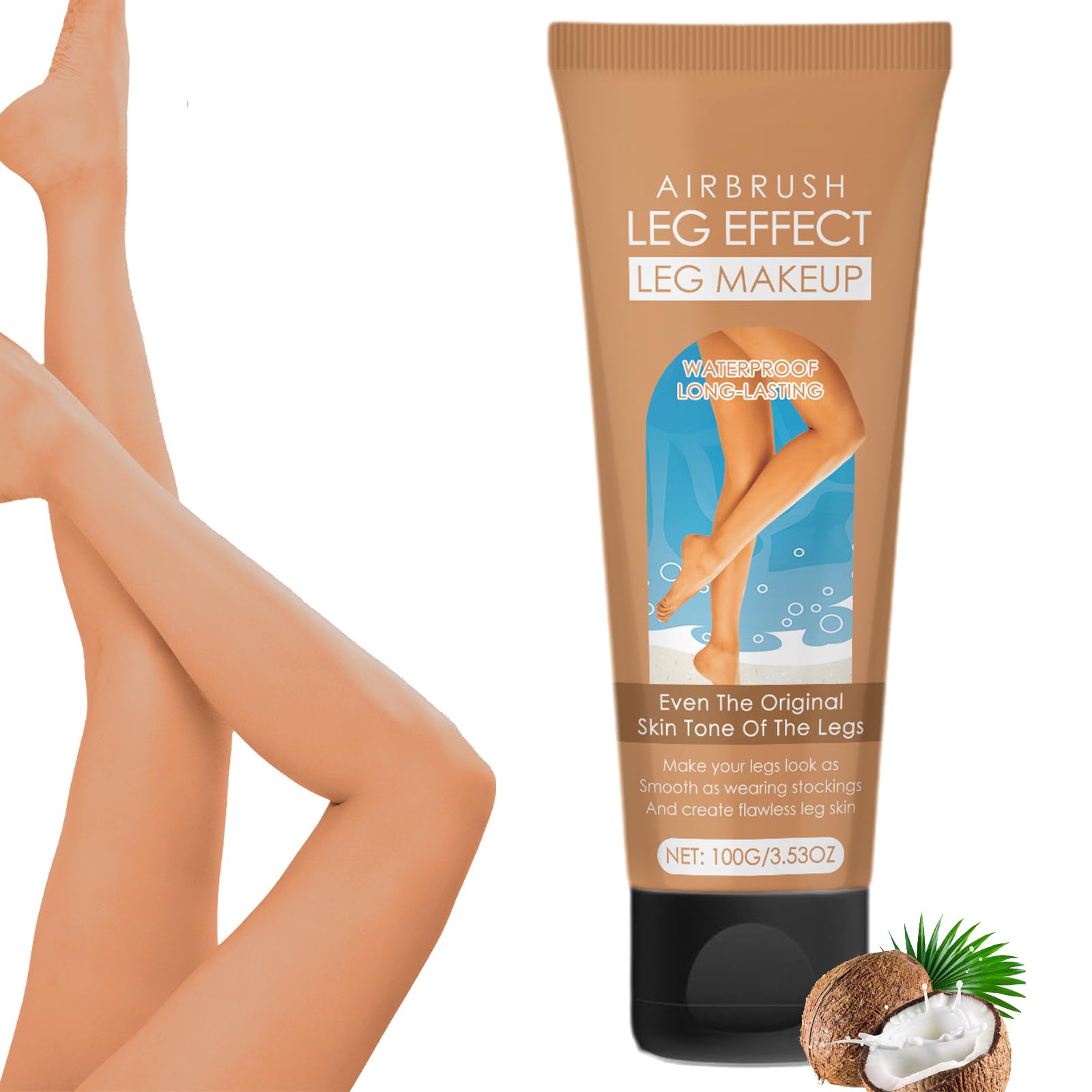 Autobronceador para Cuerpo y Cara, Autobronceador Corporal, Crema Solarium & Crema Bronceadora, Acelerador Instantáneo del Bronceado para Hombres y Mujeres-02