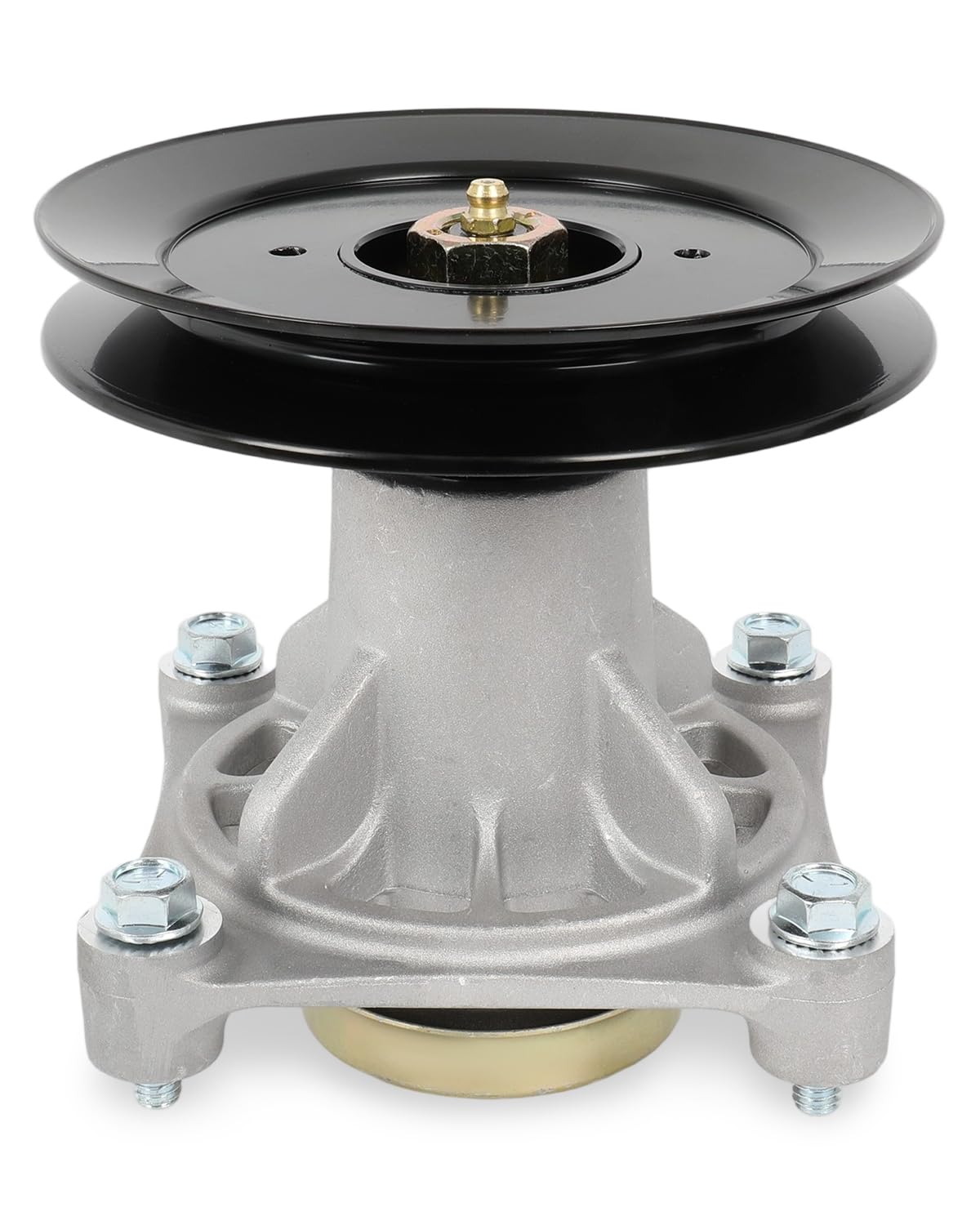 Mandrino per tosaerba con puleggia per 187292 187281 192870 532187292 532187281 532192870 Compatibile con AYP Husqvarna Poulan Yth22v46 42" 46" 46" 1,9 cm. Tavola falciatrice da 54 pollici
