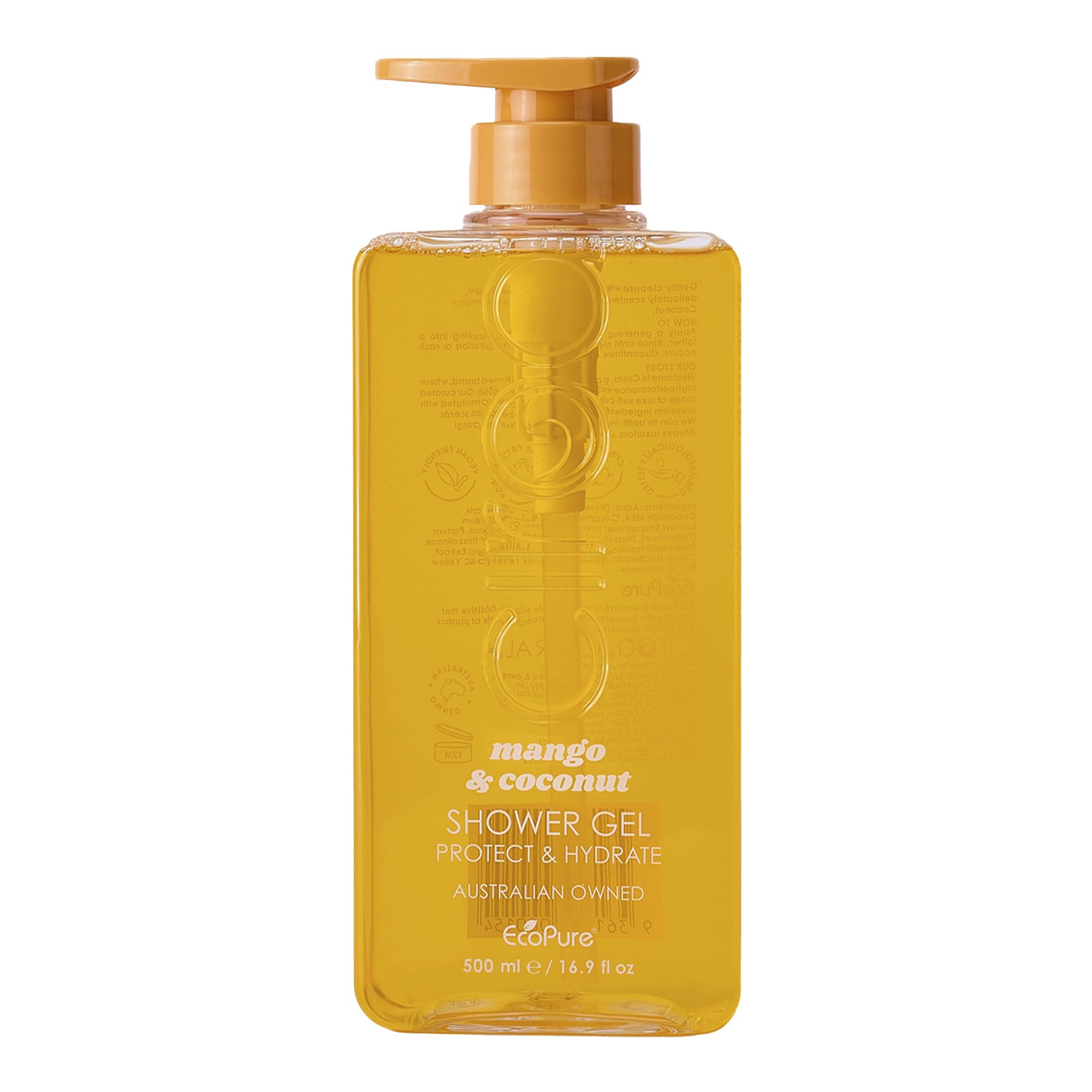 Mango & Coconut Shower Gel 500ml