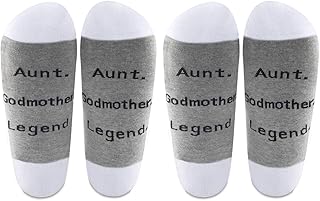 Godmother Aunt Socks Godmother Gifts Aunt Godmother Legend from Godchild Baptism Christening Gift
