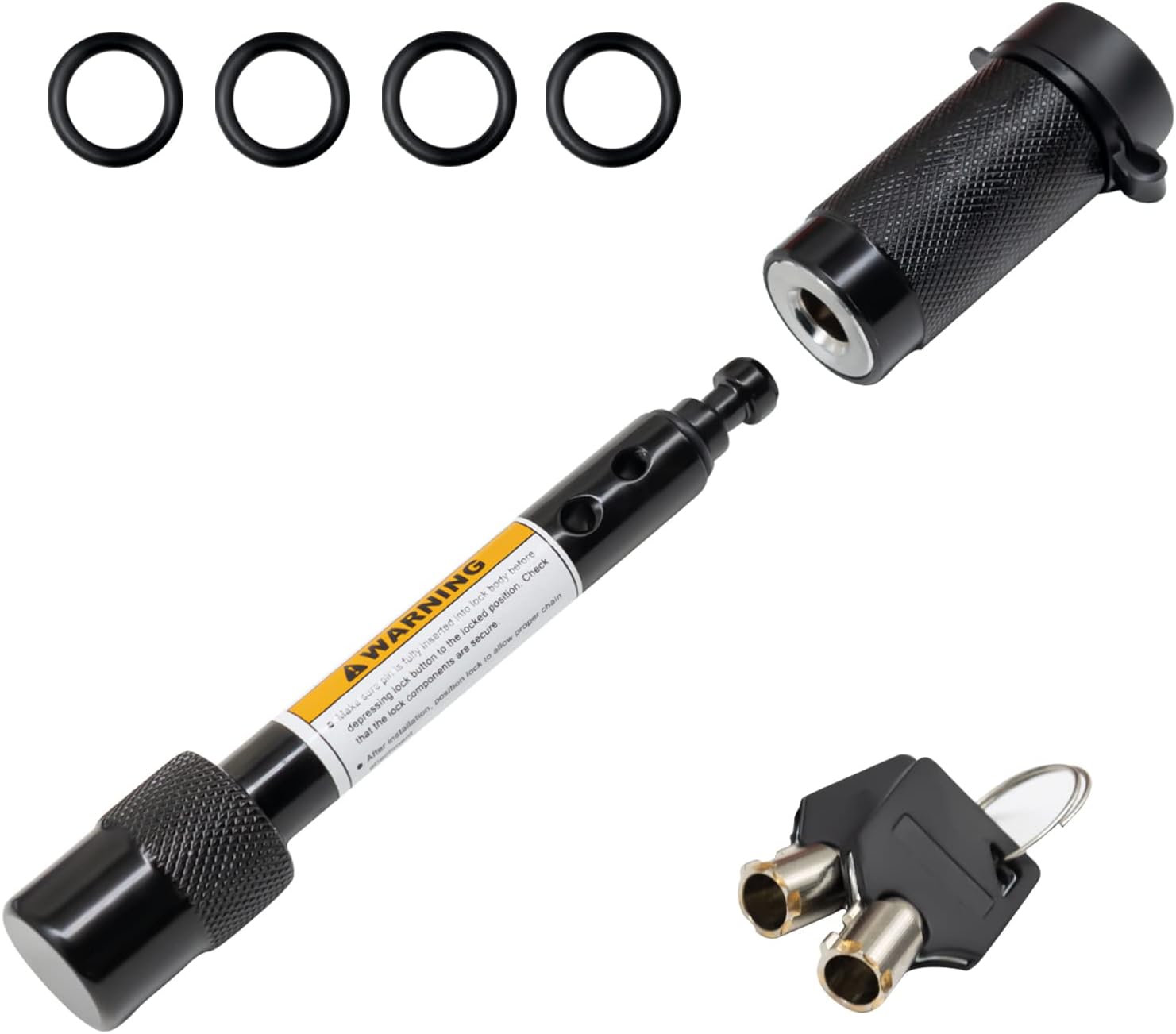 Hitch Lock, Heavy Duty Trailer Hitch Pin Lock, 5/8