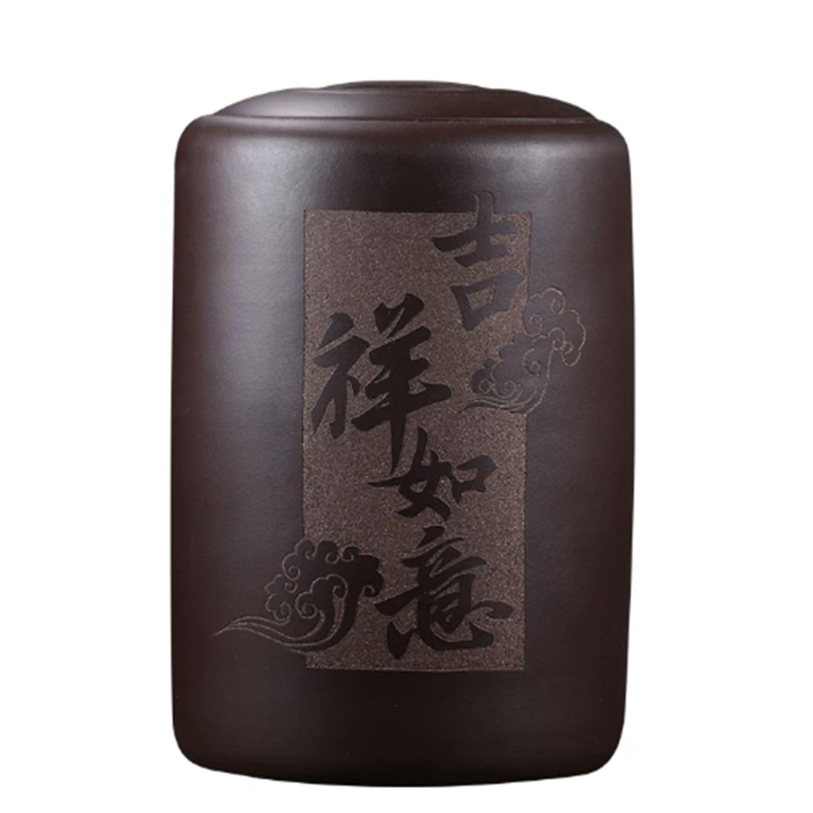 Chinese Ceramic Rice Container, Ceramic Rice Jar with Lid, Airtight Container, Grain Dispenser, Ceramic Storage Jar, Suitable for Rice, Soybeans, Coffee Beans, Sugar, and Snacks. A 25KG/55LB