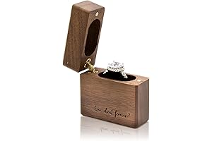 MUUJEE Snitch™ Ring Box: Proposal & Engagement Photo Decor Idea