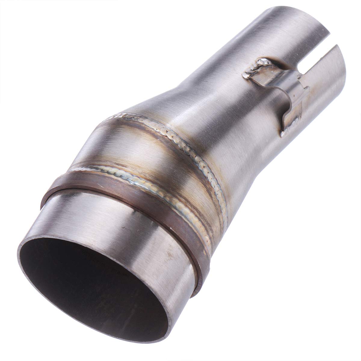 YONGYAO 51Mm A 35Mm Connettore Adattatore Marmitta Tubo di Scarico in Acciaio Moto Lucidato 2 "