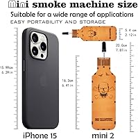 Vista 3 de Máquina de humo de mano, efectos de humo: crea efectos de humo, accesorios para escenas de disparo