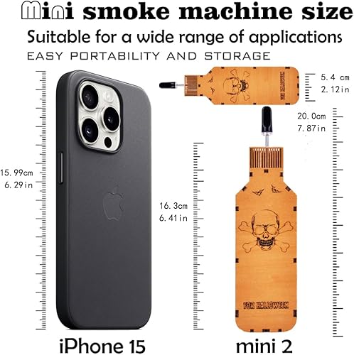 Miniatura 3 de Máquina de humo de mano, efectos de humo: crea efectos de humo, accesorios para escenas de disparo