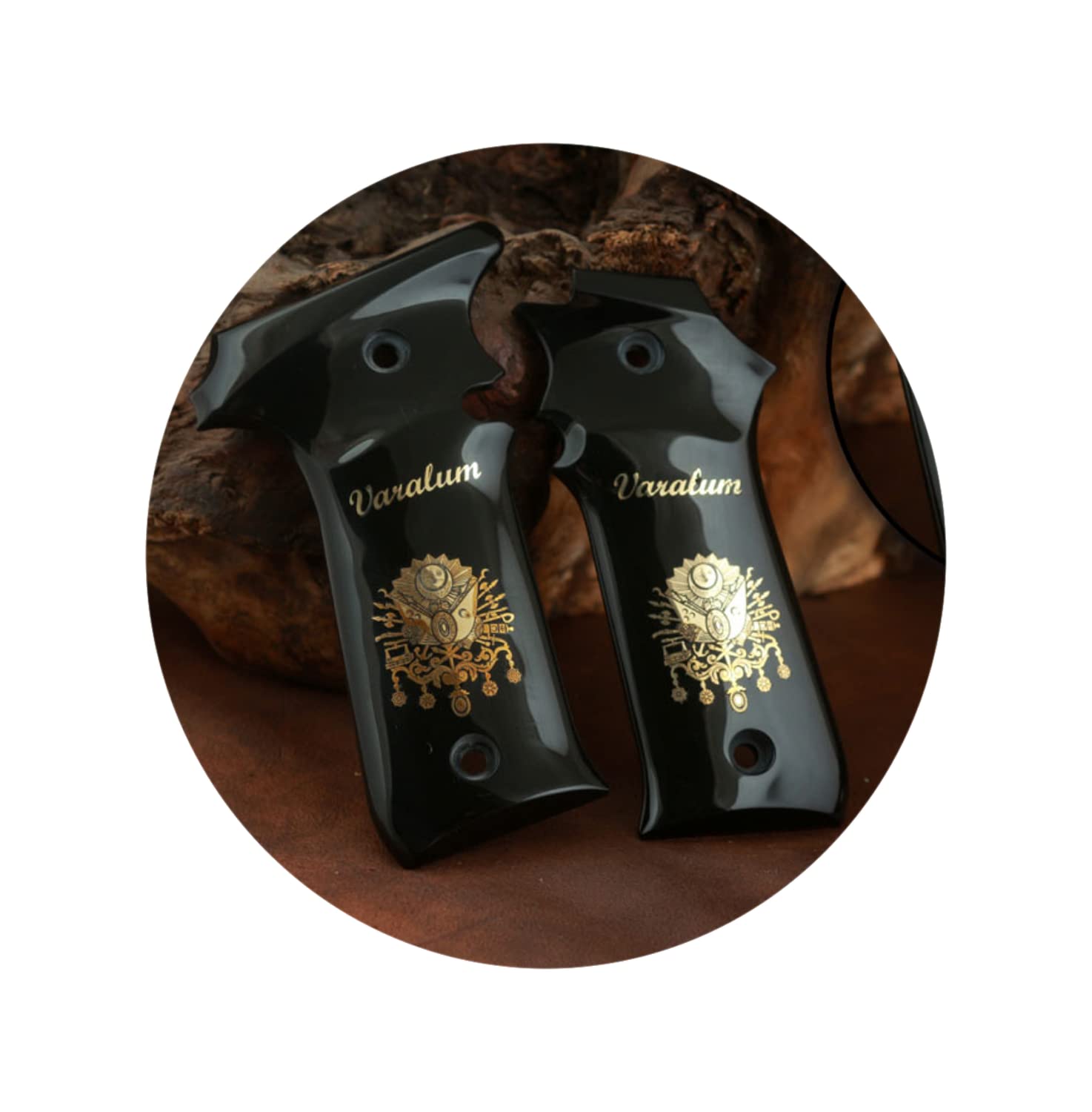 Poignée de porte optique bronze antique BEPL28 BAD 81