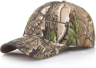 Real Tree Camouflage Baseball Cap Hunting Hat Army Airsoft Oak Leaf Head Cover