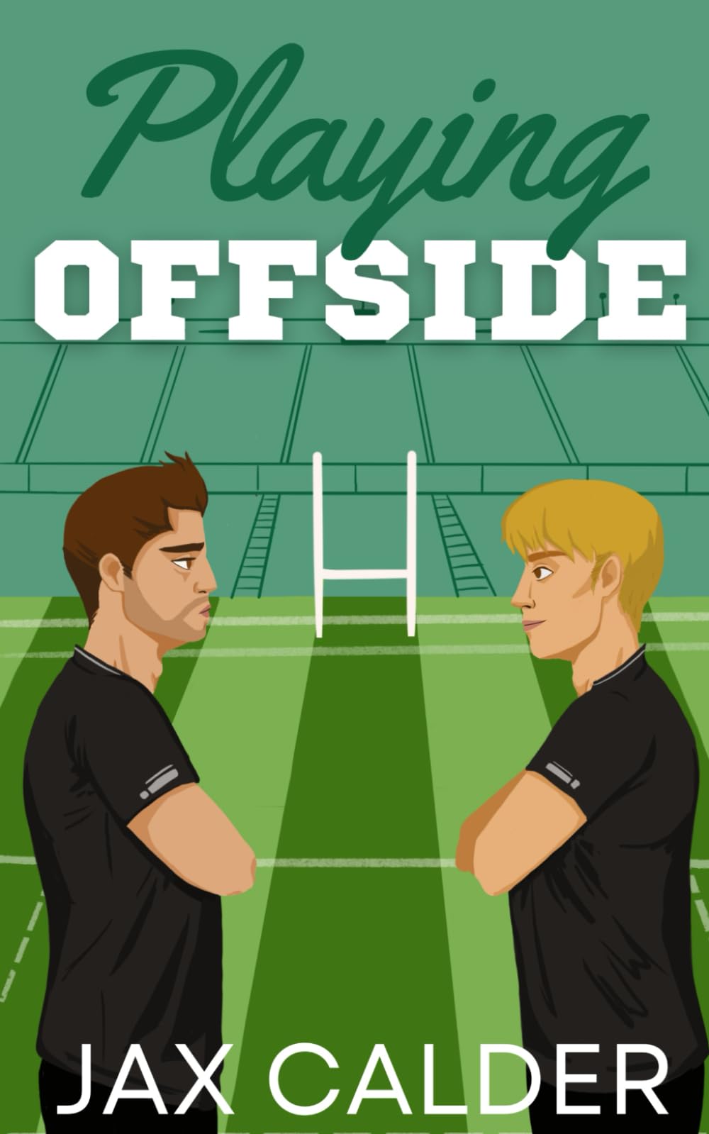 Playing Offside: A M/M enemies to lovers sports romance (Sporting Secrets)