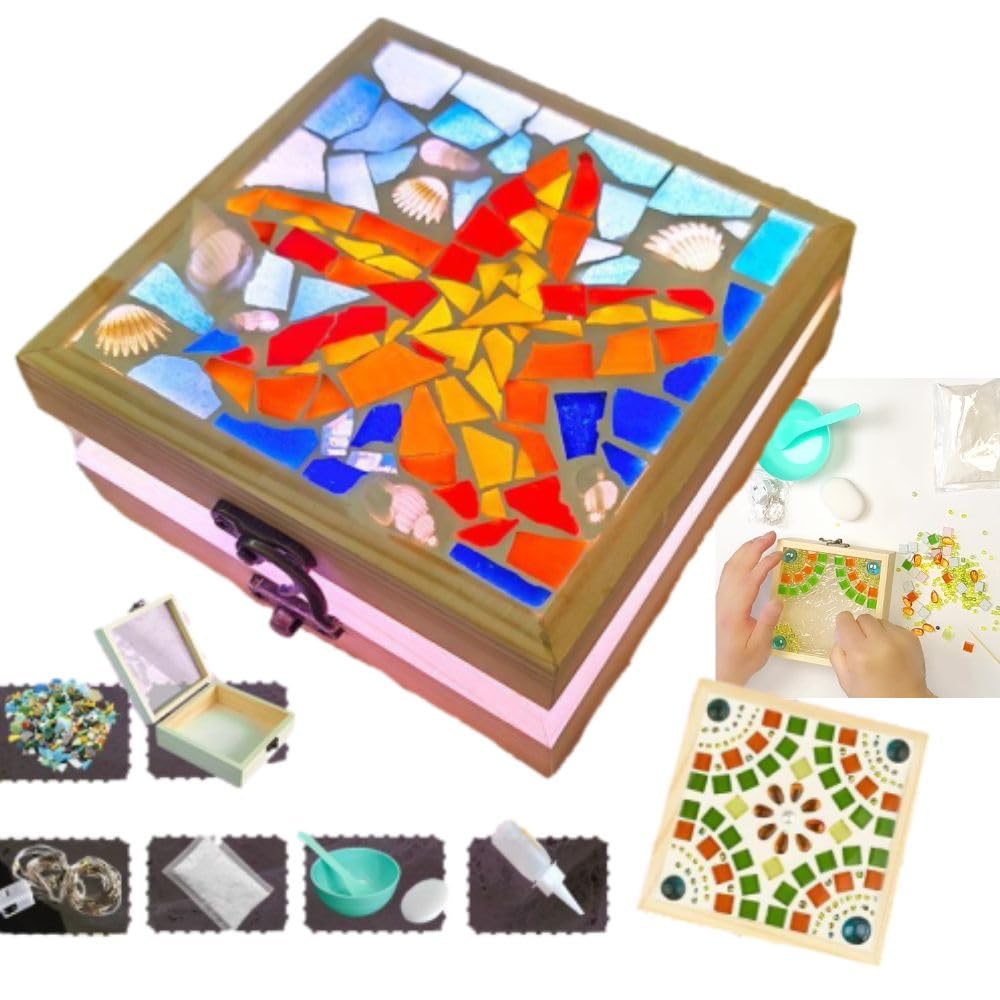 Amazon | CLAFTLABSAIL 手作り小物入れ工作キット 女の子向け 宝石箱