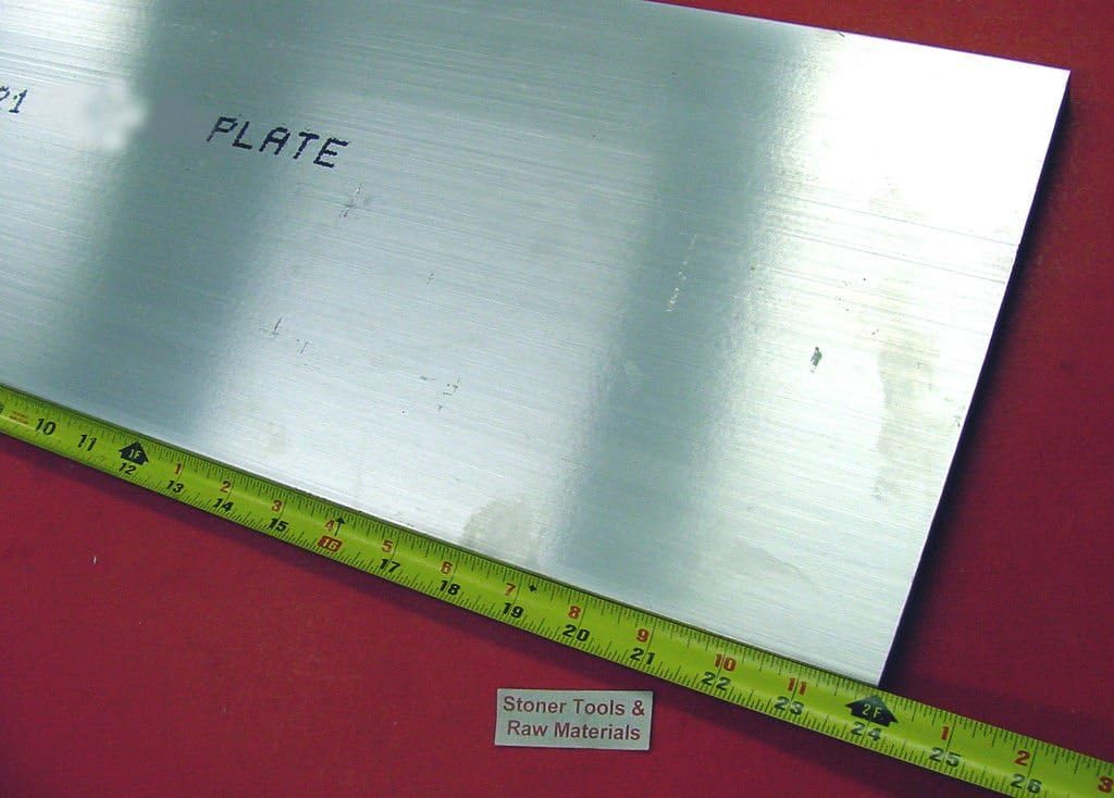 3/4" X 8" Aluminum 6061 Solid Flat BAR 24" Long T6511 .750" Plate Mill Stock