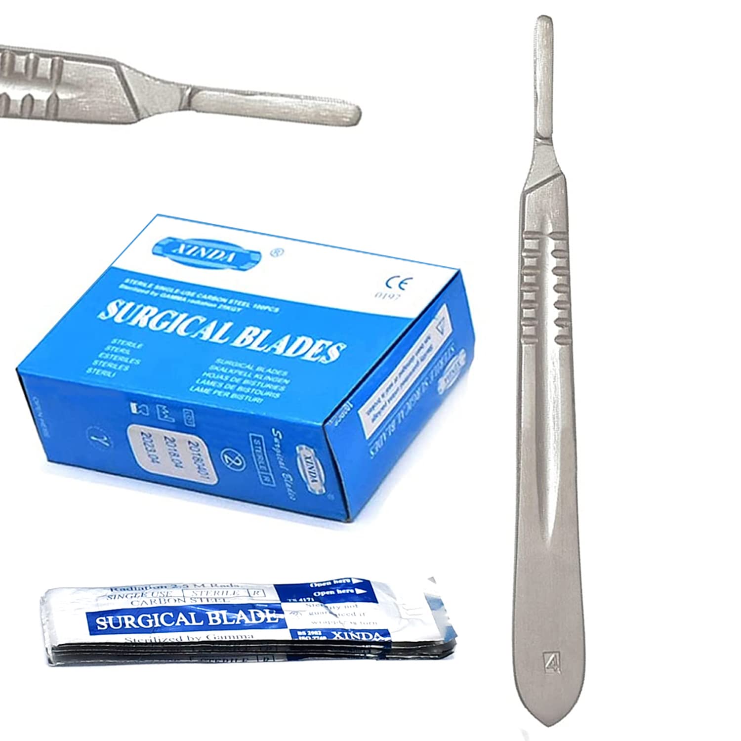 100 Scalpel Blades #20 with Free Handle — Amazon image 6
