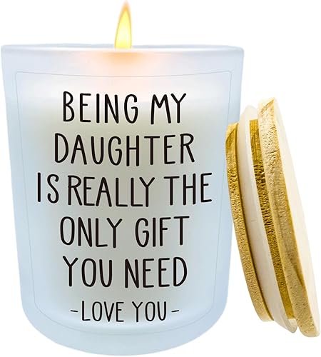 Regalos para hija de mamá, papá, regalos para el día de la madre para hija, regalos para el día de la madre, regalos divertidos de cumpleaños, boda,