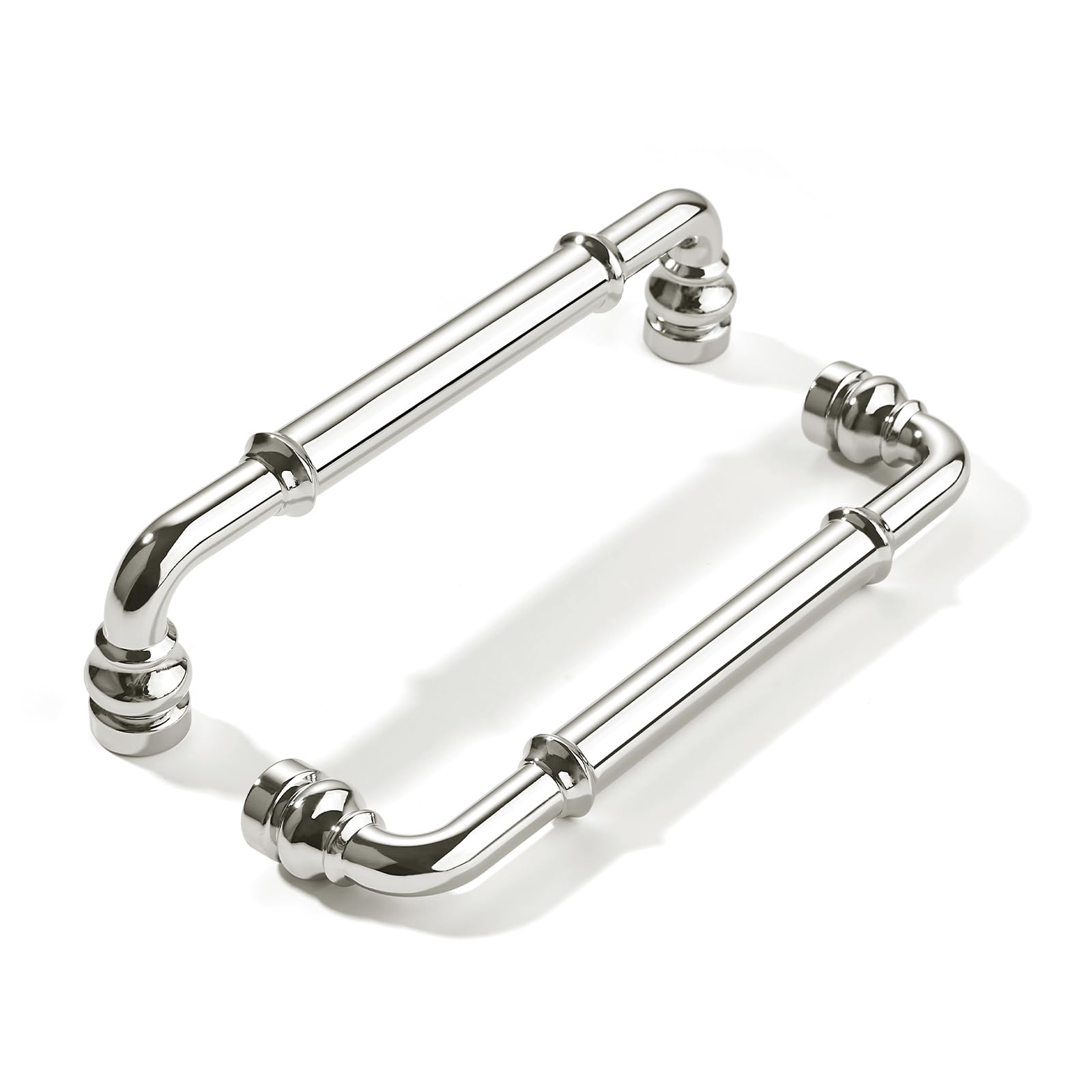 KHTUMEWARE-HD435 Polished Nickel Cabinet Pulls CTC 5 in (128 mm) 10-Pack