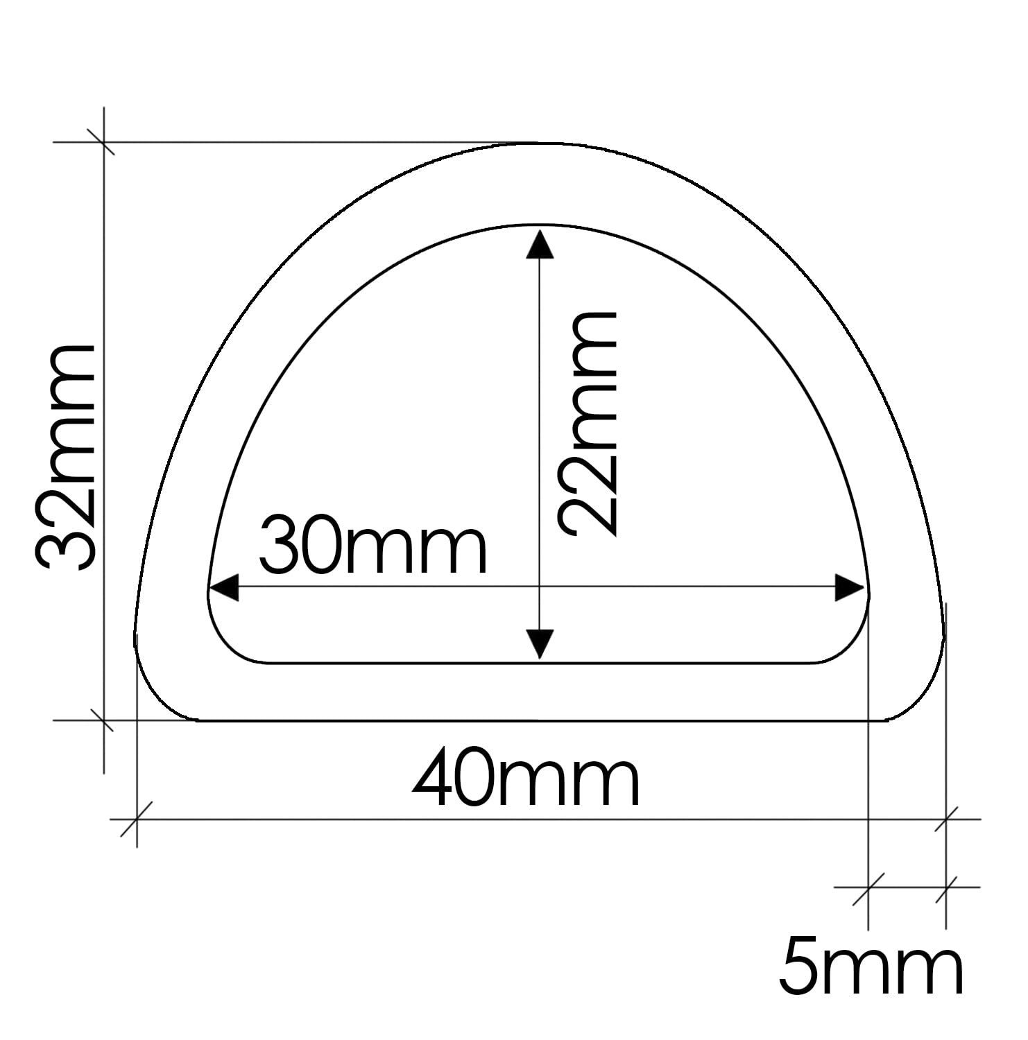 Ganzoo anello O in acciaio saldato, set 10 pezzi oro rosa, antiruggine, accessorio fai da te per Paracord 550, per guinzaglio e collare cani, 20 mm interno