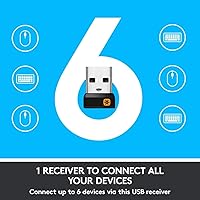 Vista 8 de Logitech Ratón inalámbrico de maratón M705 (renovado)