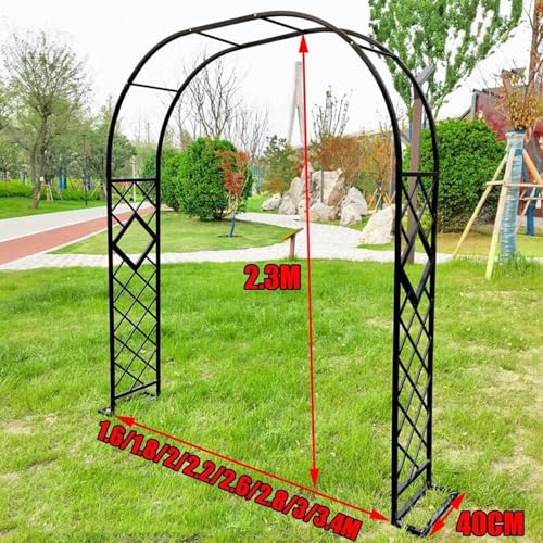 Arche de jardin en métal résistante au vent et modulable - 3