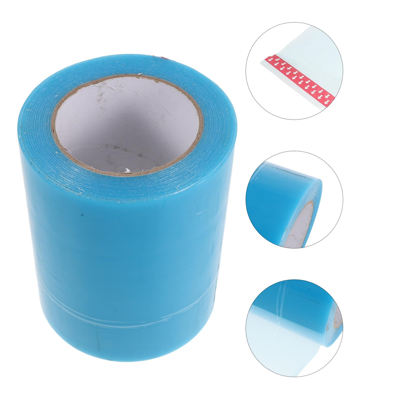 Cinta Reparadora para Plástico de Invernadero 1 Rollo Pe Azul | 25 M de Largo, Adhesión Alta y Cobertura Transparente, Solución Rápida para Exterior y Jardinería