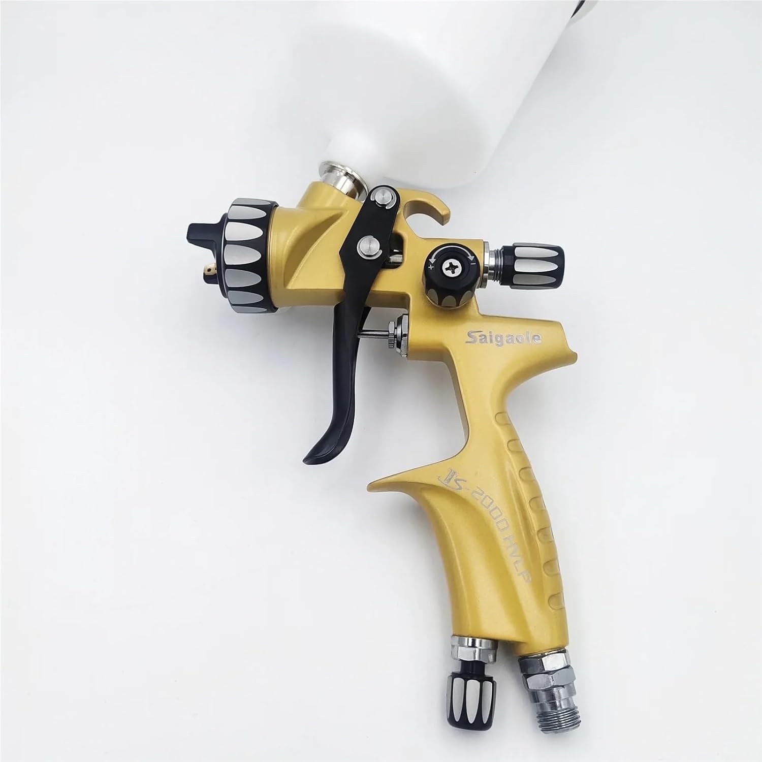 Car Paint Spray Caliber 1.3mm Pneumatic Spray Gun Car Paint Tools Ts2000 Manual Spray Gun Large Spray(Yellow Caliber 1.3mm)
