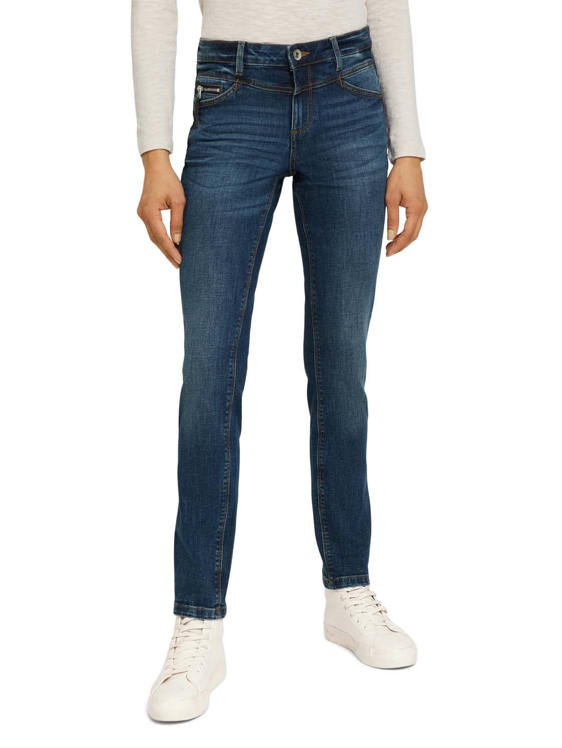 Jeans Slim Donna Tom Tailor Alexa &ndash; Regular Fit Gamba Slim &ndash; Vari Vita W28-W34