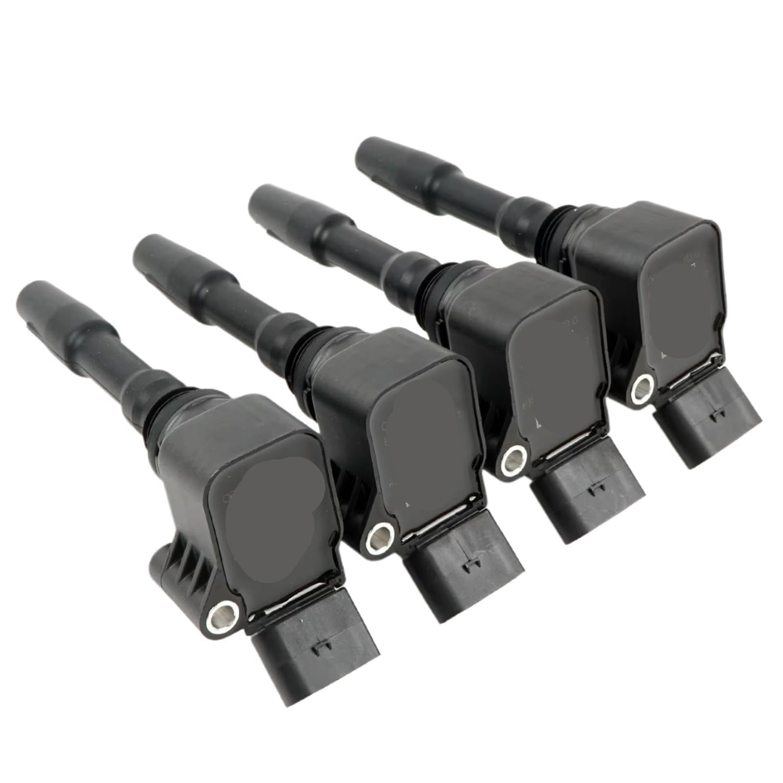 Compatible Con VW Para Golf MK7 Para Passat B8 EA888 GEN3 4PCS Bobina De Encendido Paquete De Bobina Lápiz Bobina 06H905110P Bobinas Encendido(Negro)