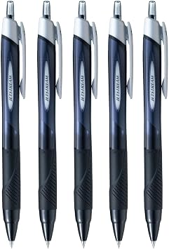 Jetstream 5 pcs Ballpoint Pen - SXN150.38 Black 0.38 mm