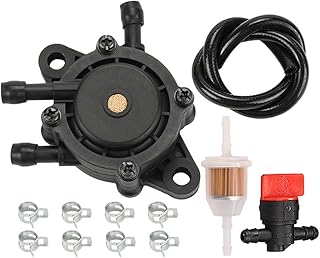 808656 691034 Fuel Pump with Fuel Line Filter for Briggs 692313 491922 Kohler 24 393 04-S 24 393 16-S Honda 16700-Z0J-003 Predator 212 Fuel Pump J D LG808656 M145667 Kawasaki 49040-7001 Engine