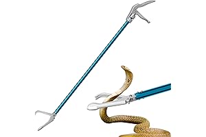 Professional 60" Snake Catcher Tongs - Essential Reptile Handling Gear