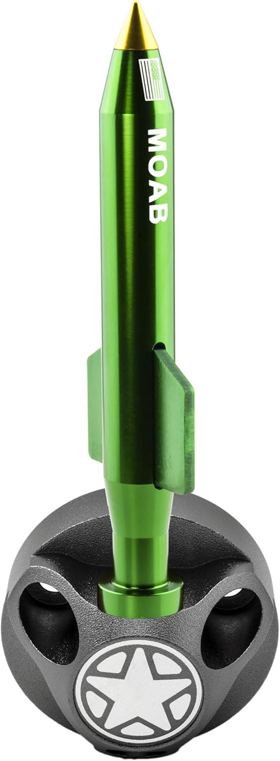 VMS Racing Combo GREEN GOLD MOAB ANTENNA & GUNMETAL HOUSING COVER in Billet Aluminum Short Compatible with Jeep Wrangler JK JKU JL 07-19 2007-2019