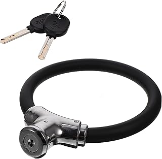 Sosoport 1 Set Bicycle Lock Bike Lock for Electric Bike Bicicleta Bikes Bikes Cycling Chain Lock Cut Proof Chain Professional Bike Lock Safety Bike Lock Portable Bike Lock Metal