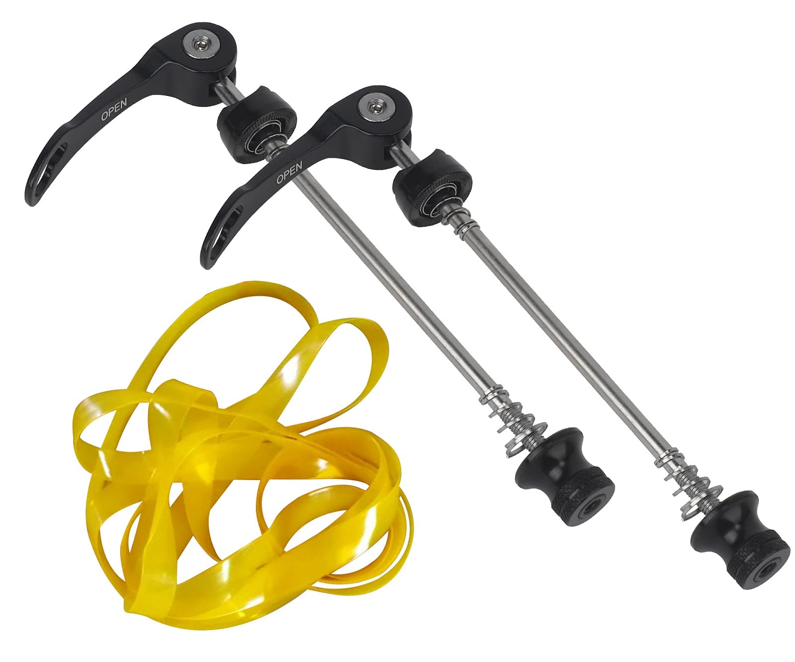 Set Di Ruote For Bici 26" 27.5" 29" Freno A Disco For Cerchioni MTB Ruota Anteriore Posteriore A Sgancio Rapido 32H Mozzo, Misura Cassetta 8-11 Velocità