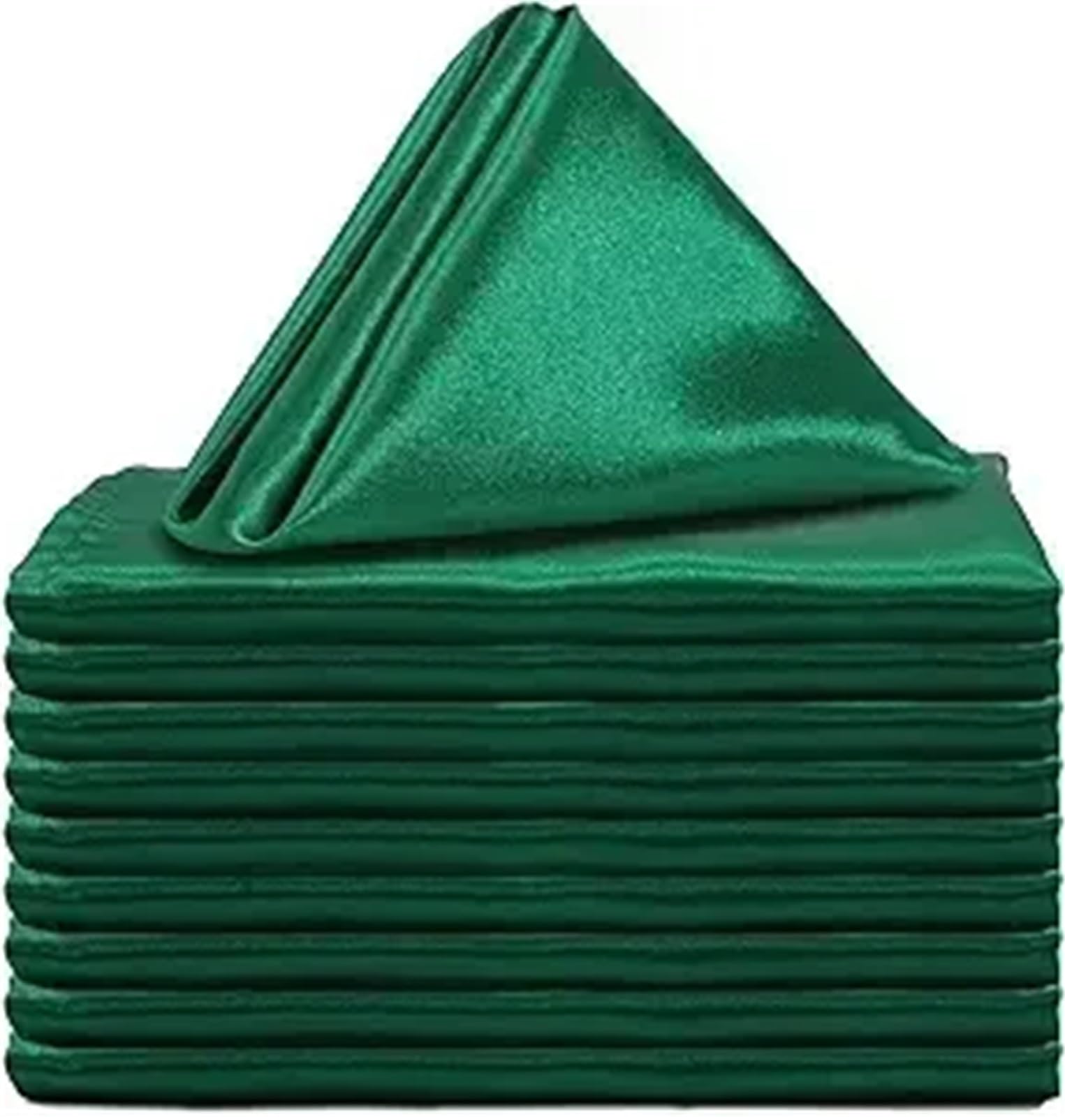 Kitchen Tovaglioli Stoffa 60 Pack 30X30cm Wine Red Satin Table Napkins Soft Smooth Cloth Silky For Restaurant Party Decoration