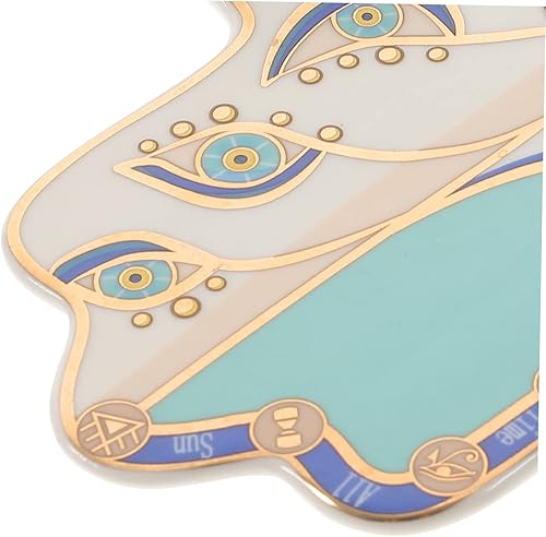 Miniatura 6 de BESTOYARD 4 unids decoración del hogar bandeja de joyería bandeja cosmética bandeja azul bandejas decorativas bandeja tuerca anillo titular baratija