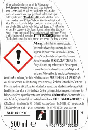 SONAX FelgenBeast Sonderedition (500 ml) – Ansicht 2