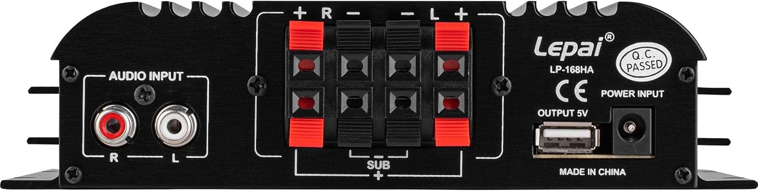 Lepai LP-168HA 2.1 2x40W Mini Amplifier + 1x68W Sub Output