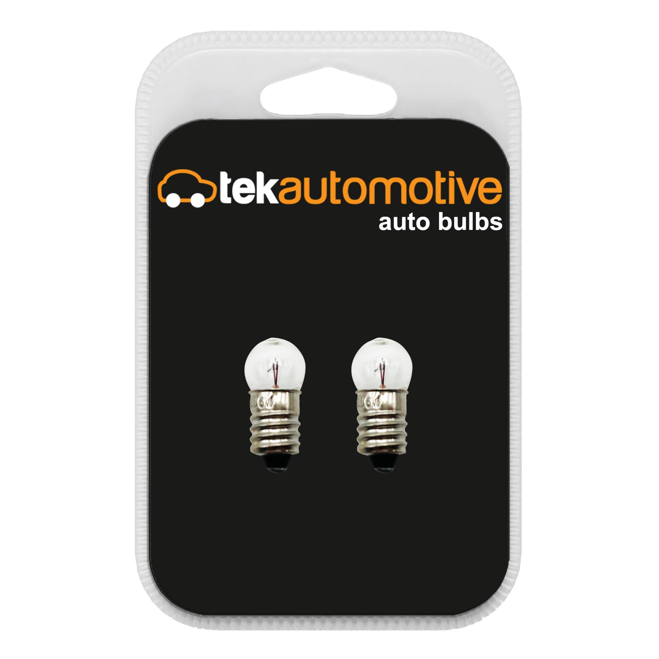 Tek Automotive 101 Bulb Dashboard Panel Motorcycle Light 6V 0.6W MES - Twin Pack