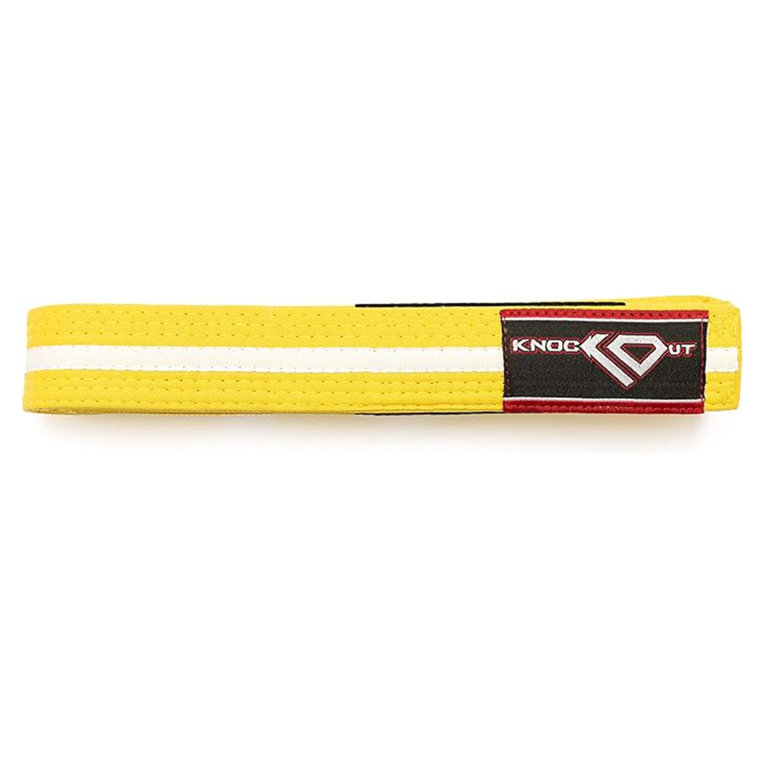KO Sports Youth Brazilian Jiu Jitsu Gi Belt for Kids Ages 4-18, M00-A6