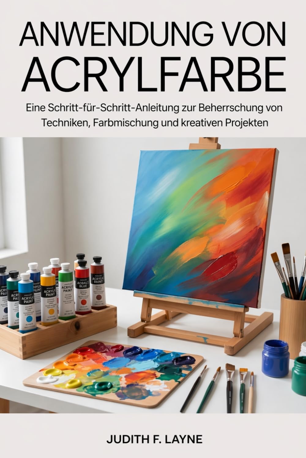 ANWENDUNG VON ACRYLFARBE: Eine Schritt-für-Schritt-Anleitung zur Beherrschung von Techniken, Farbmischung und kreativen Projekten