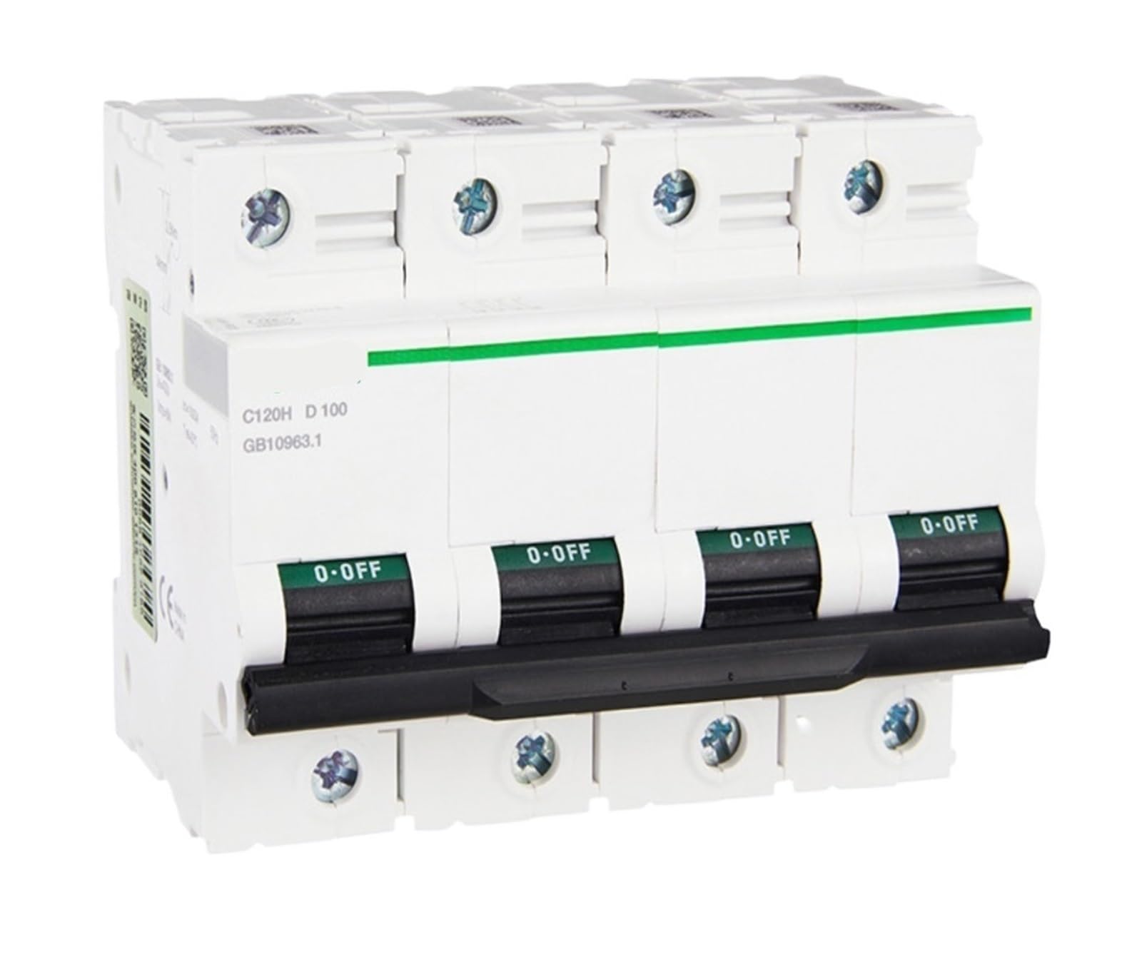 TYEXCZARF C120H 4P D 100A A9N19823 4P | 100A | D | 10KA C120 miniature circuit breaker