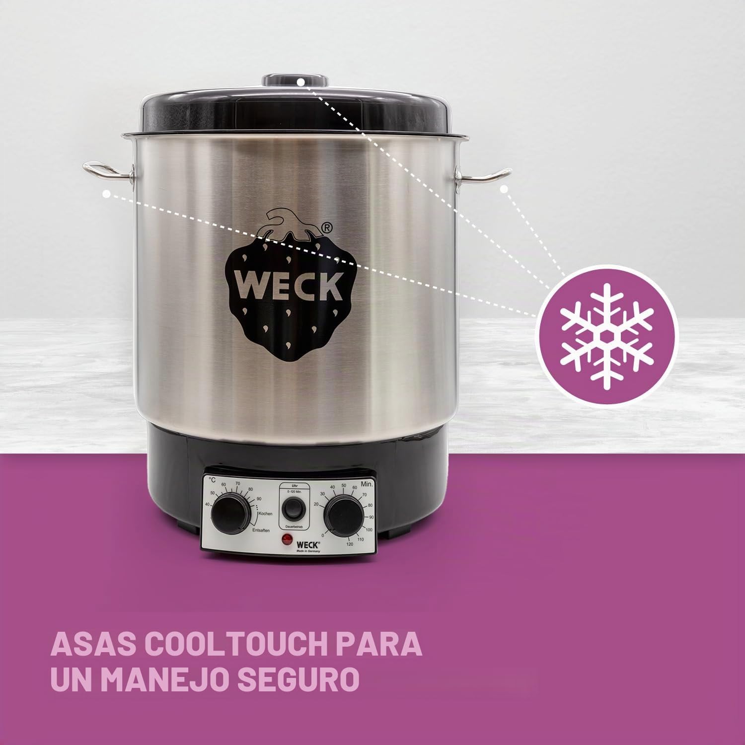 Weck, acero inoxidable