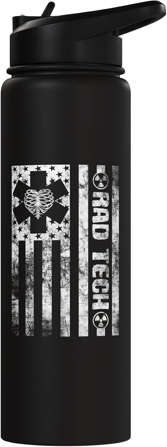 Radiology Department Radiologist Medical Imaging Rad Tech Stainless Steel Insulated Water Bottle