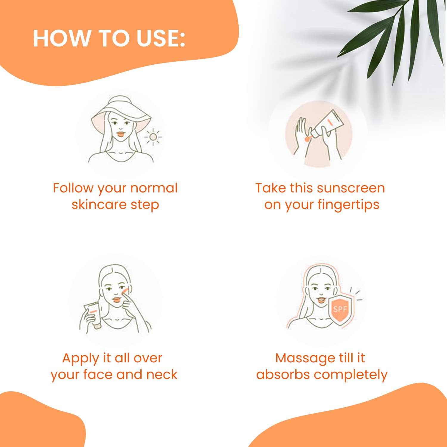 NUTRIGLOW Advanced Organics Vitamin C Lightening Sunscreen SPF50 PA+++ for Sun Protection Quick Absorb, All Skin Types, 3.5 Oz - Image 4