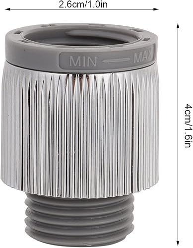 Miniatura 2 de ViaGasaFamido válvula de control de flujo de ducha, regulador de flujo de agua de cabezal de ducha atornillado, regulador de goteo de baño duradero