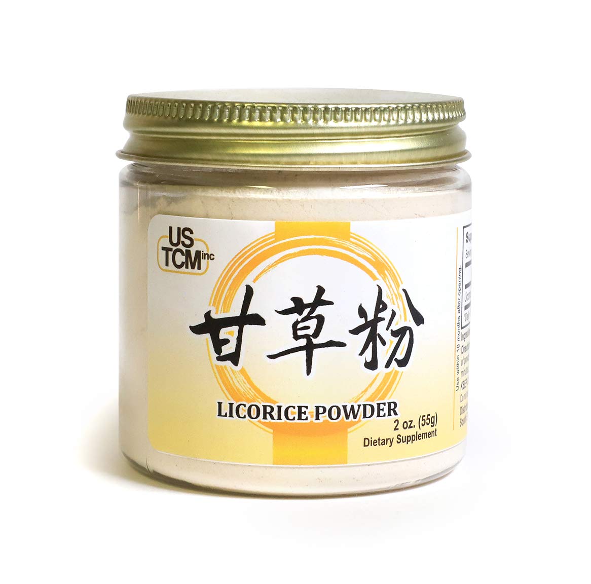 Licorice Powder Glycyrrhiza Powder Gan Cao Powder 甘草粉 120mesh (2oz)