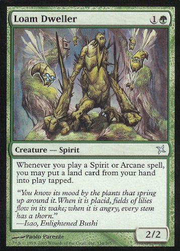 Rarità: Uncommon Magic: The Gathering - Loam Dweller - Abitatore dell\'Argilla - Betrayers of Kamigawa