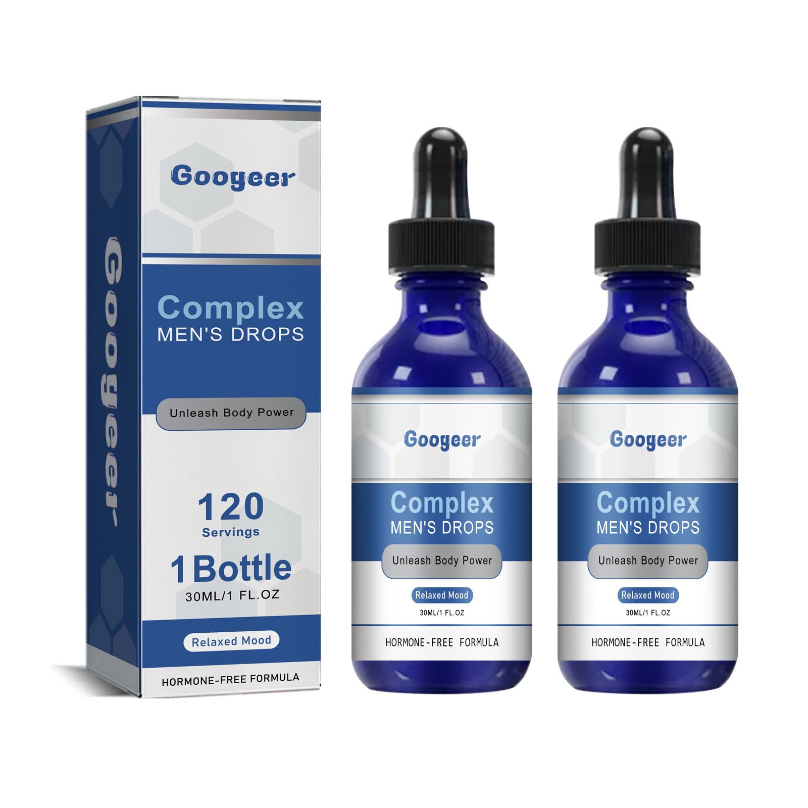 Nexusbio Labs Complex Men's Drops, Nexusbio Labs Complex Men's Drops Super-Potent Version, Complex Mens Drops, Wewersh Complex Drops For Men (2pcs)