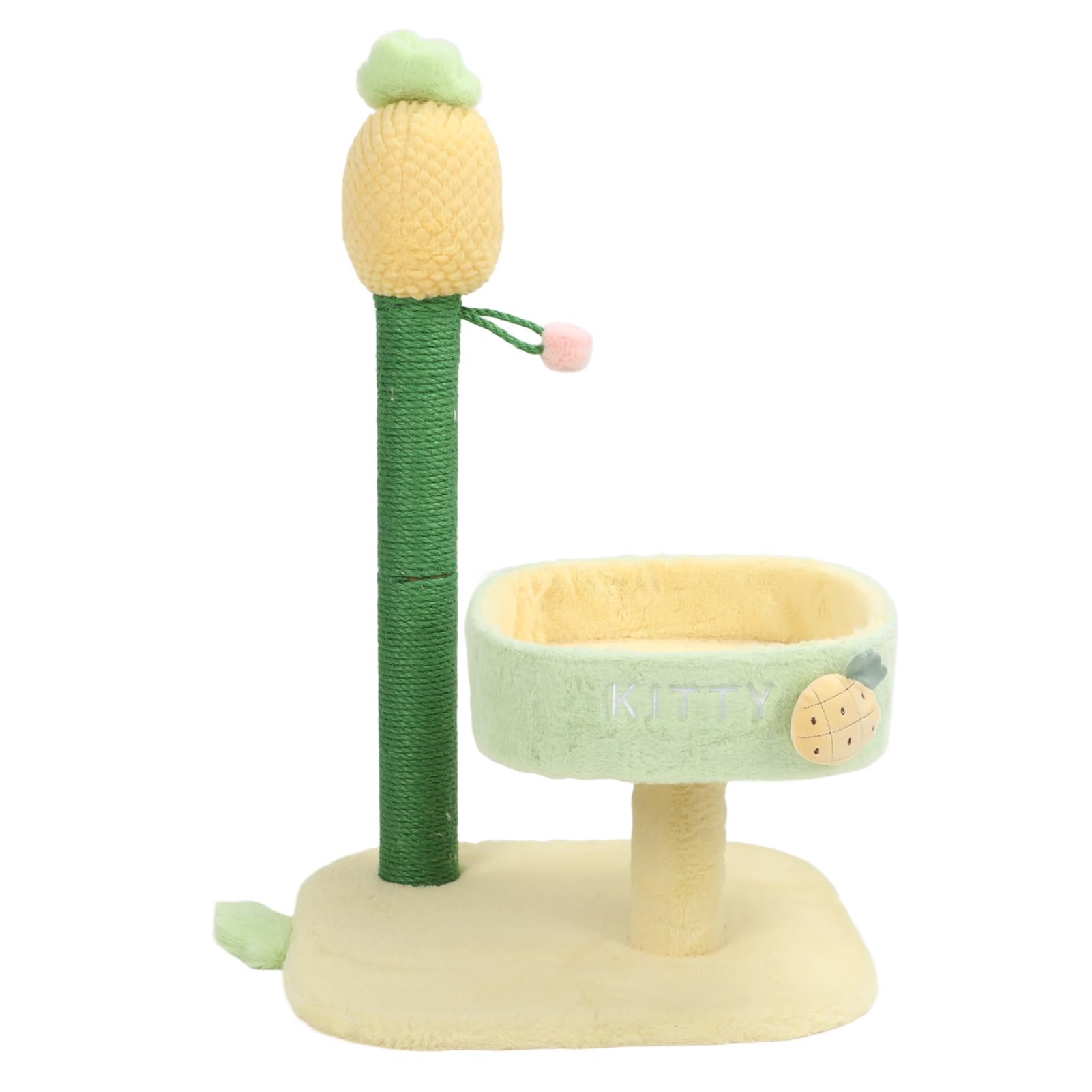 VGEBY Rascador de gatos de varios pisos con rascador de sisal, cama suave, ideal para gatos domésticos y espacios pequeños (estilo 1)